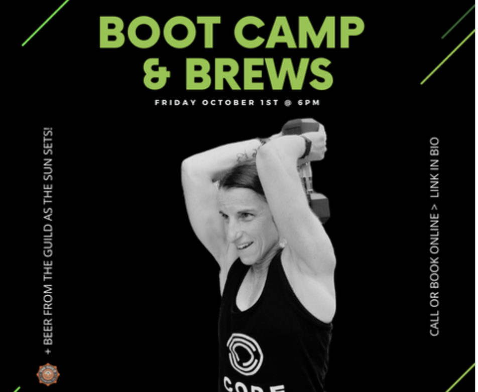 Outdoor Bootcamp + Brews Fitness Class